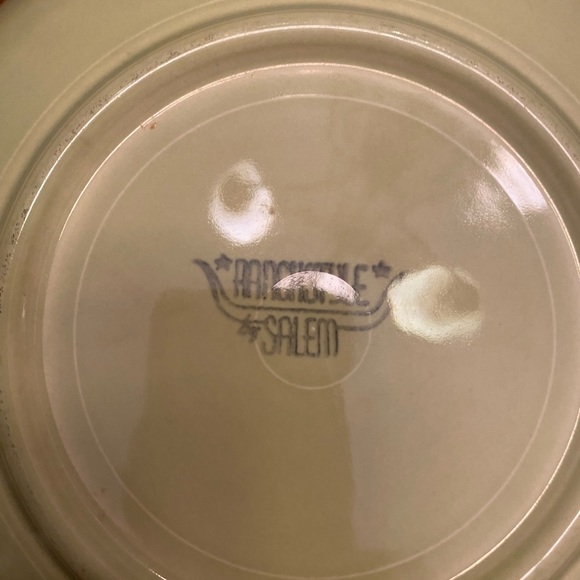 Vintage serving bowl “Ranchstyle by Salem”  lime yellow 9” EVC - Picture 4 of 4